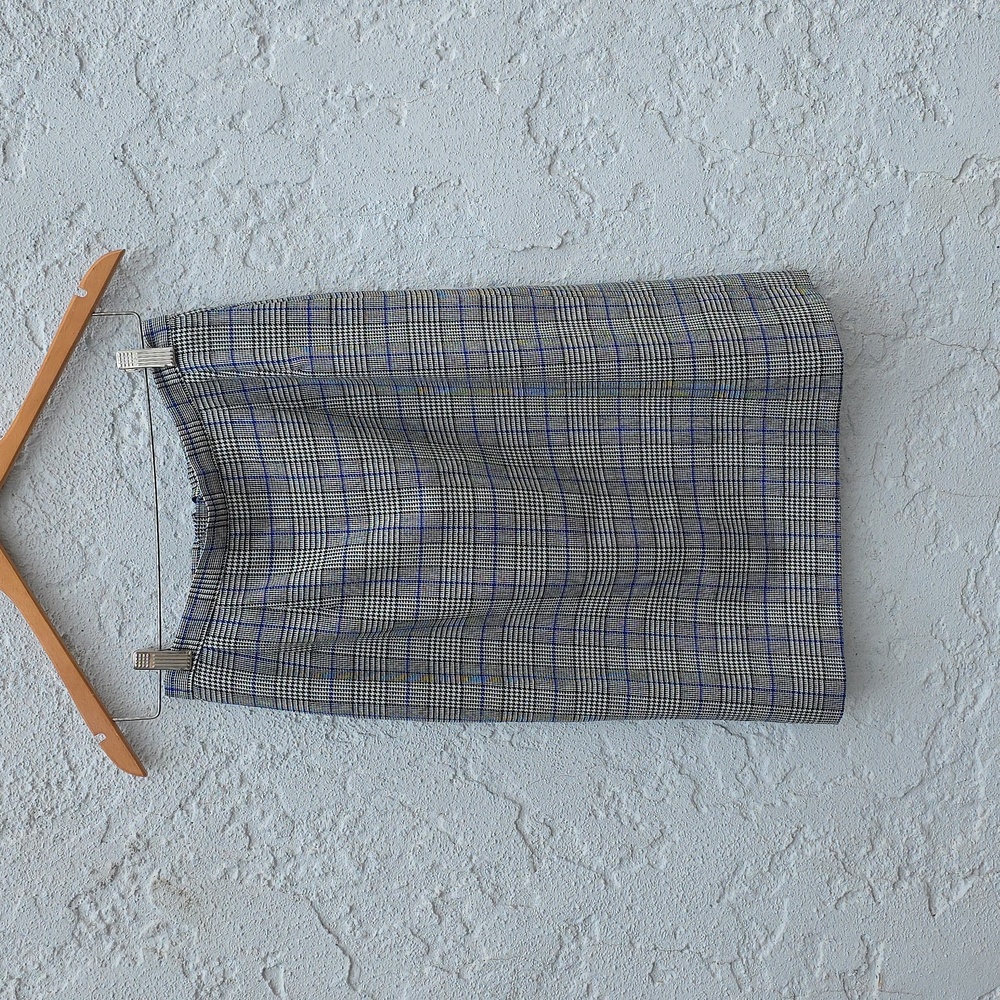 Vintage Pendleton Tartan Plaid Wool Skirt
